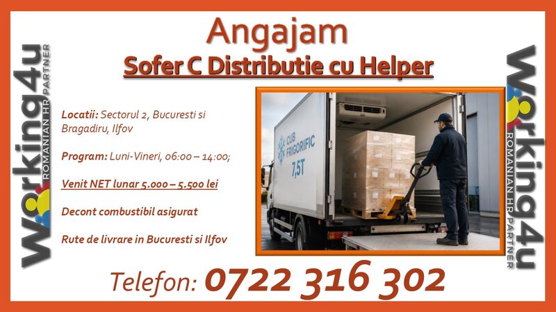 Sofer C distributie cu Helper